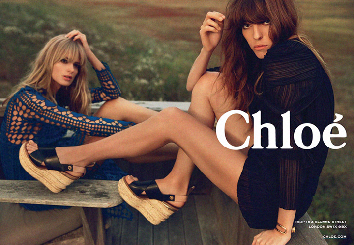 Chloé рекламная кампания  2014